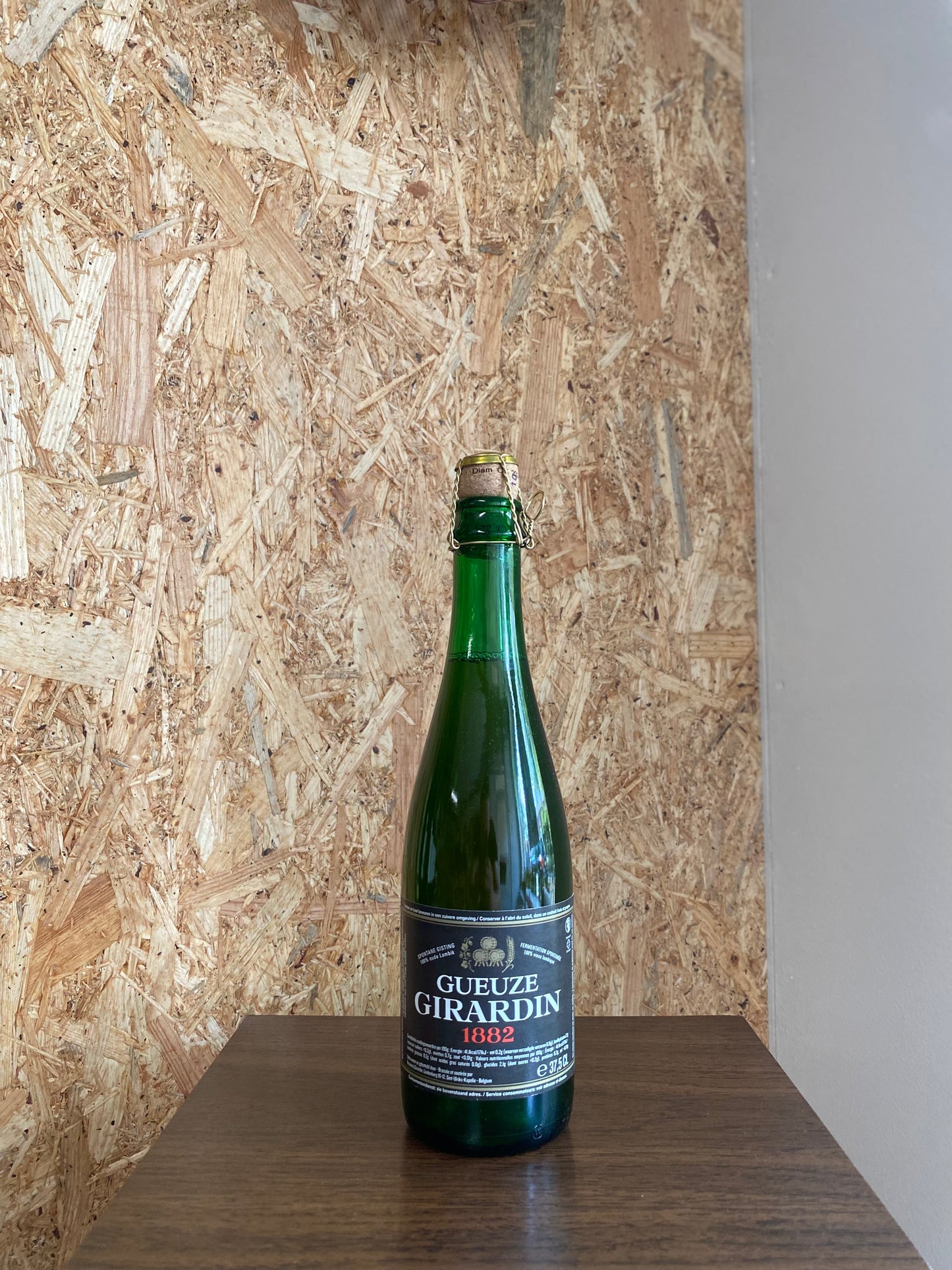 Girardin Gueuze 1882 Black label Fondgueuze 37,5cl