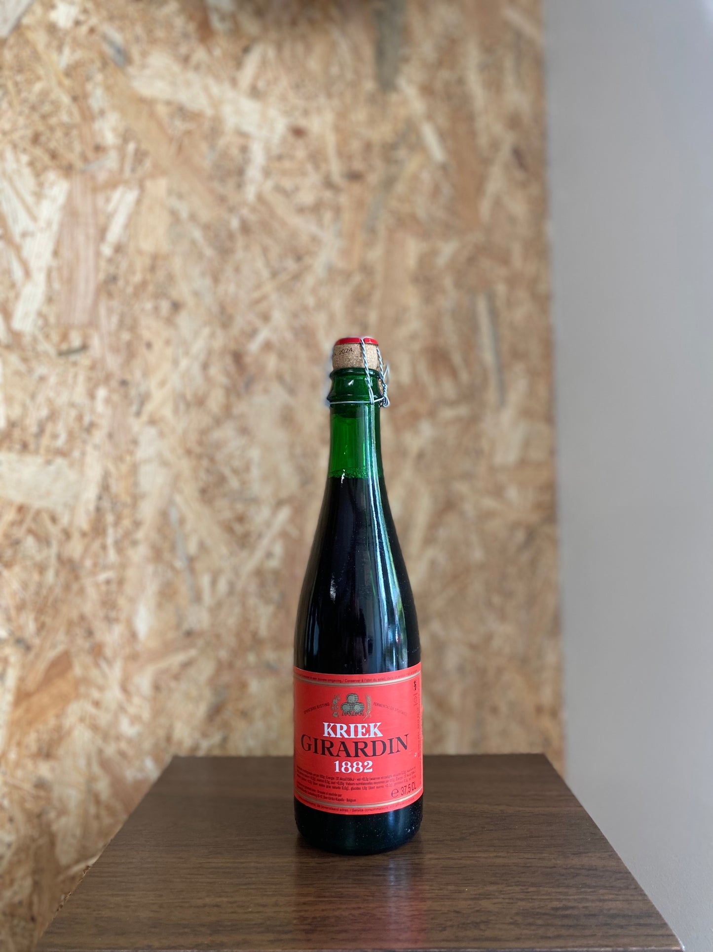 Girardin Gueuze 1882 Red label Kriek 37,5cl