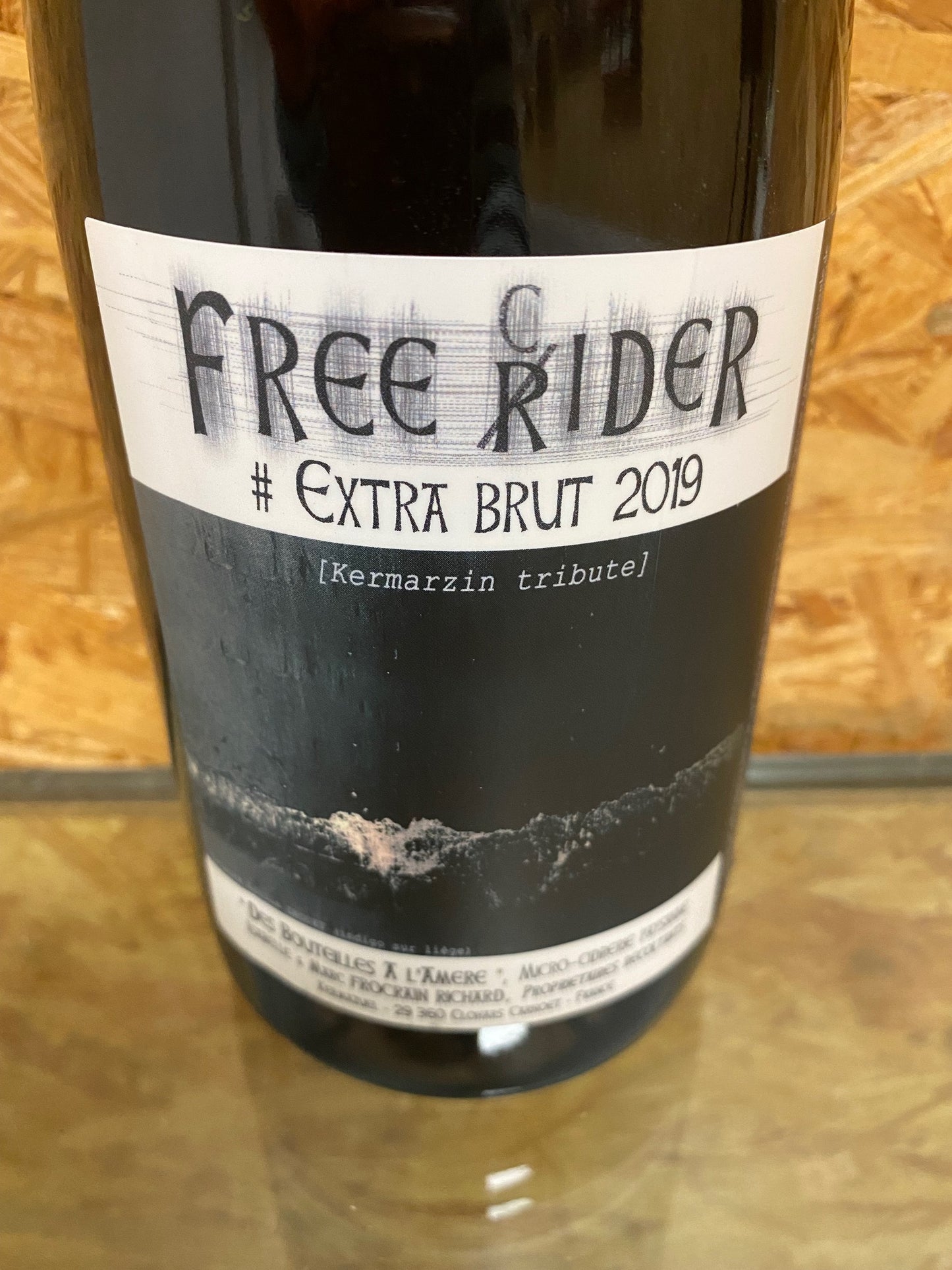 Des Bouteilles à l’Amère Free rider 2019 Sterk natuurlijk