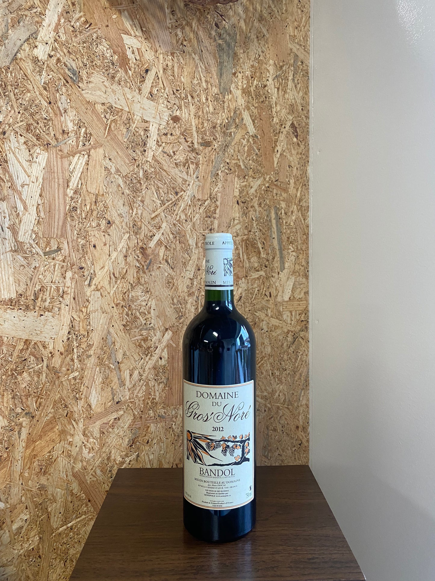 Domaine du Gros'Noré Bandol Rouge 2012