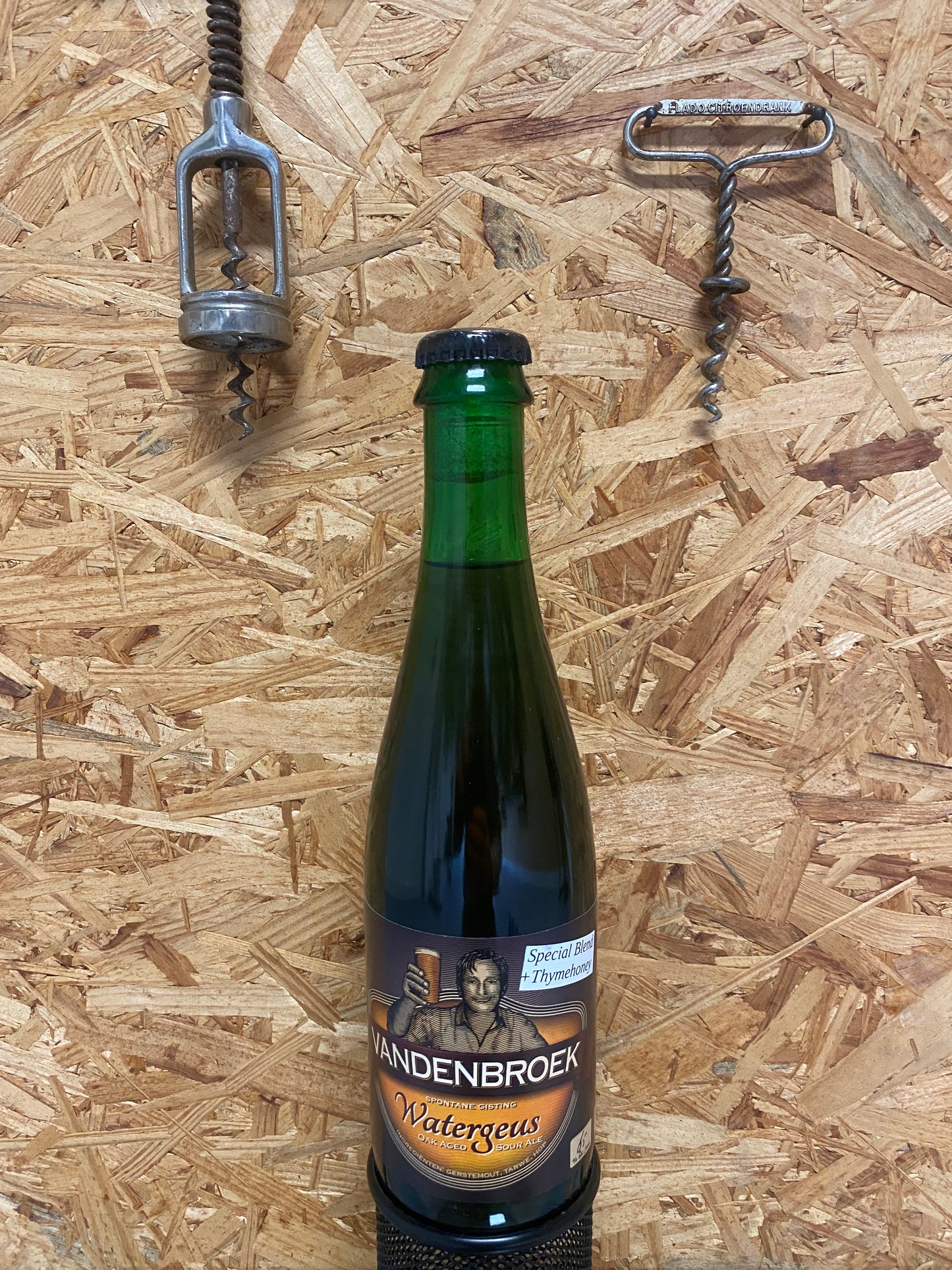 Vandenbroek special blend tijm honing 37,5cl Sterk natuurlijk
