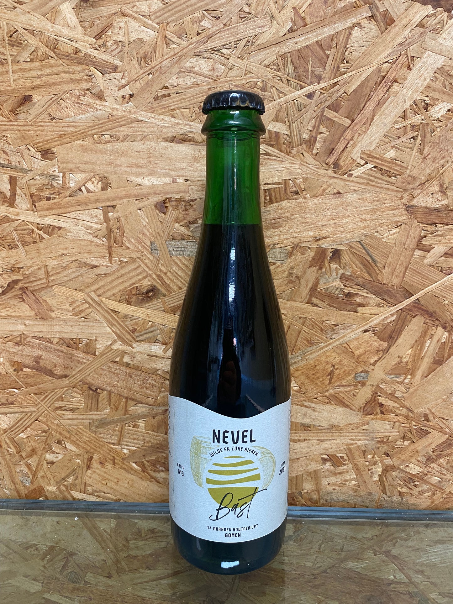 Nevel wild ales Bast 2021 37,5cl Sterk natuurlijk