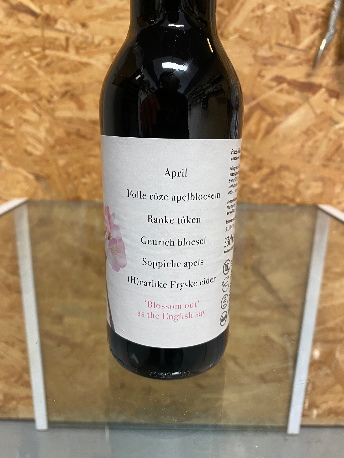Hald moed cidery Aprillis FRYSKE cider 2015 33cl Sterk natuurlijk