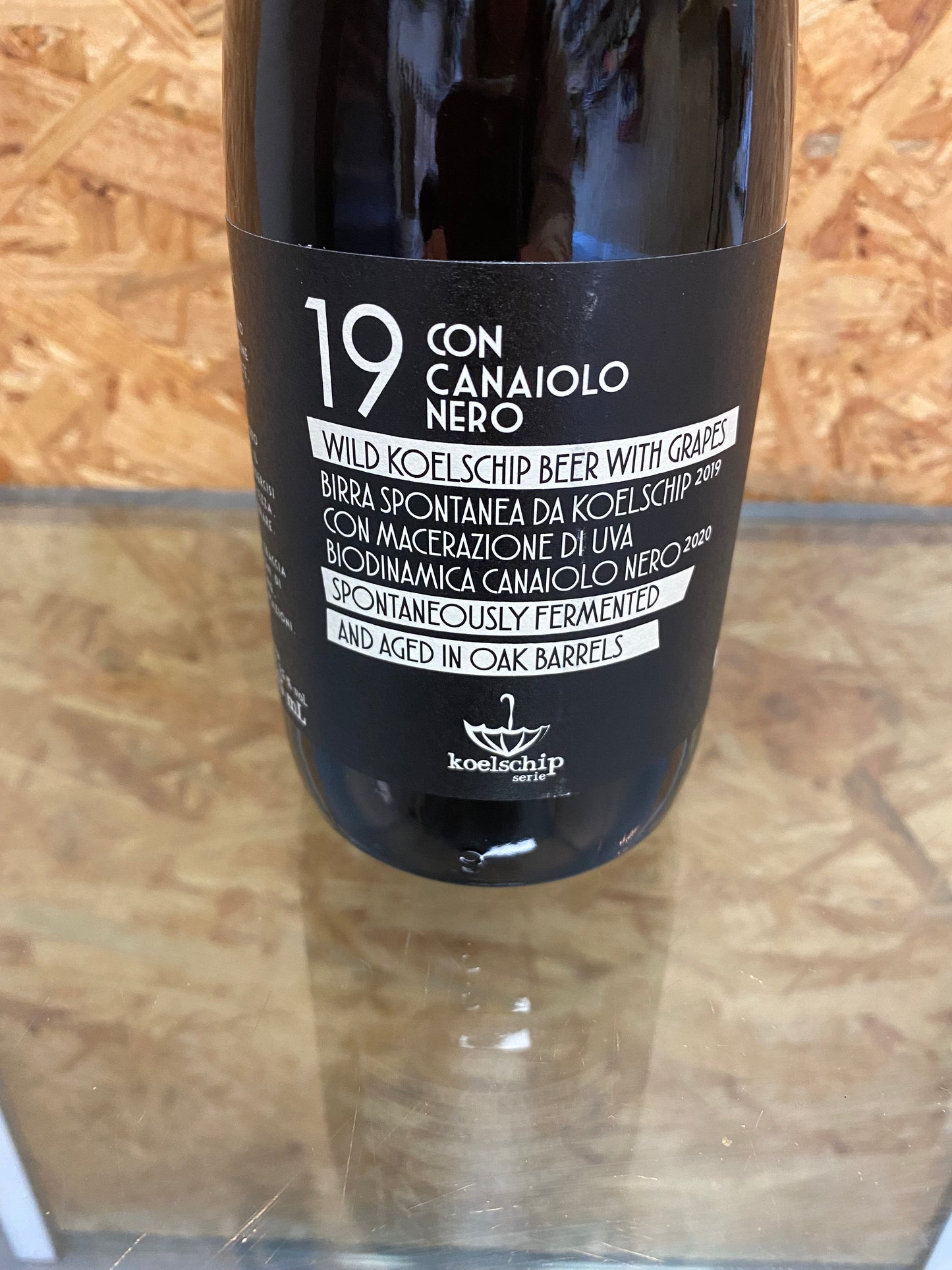 Cantina Errante 19 Con Canaiolo 37,5cl Sterk natuurlijk