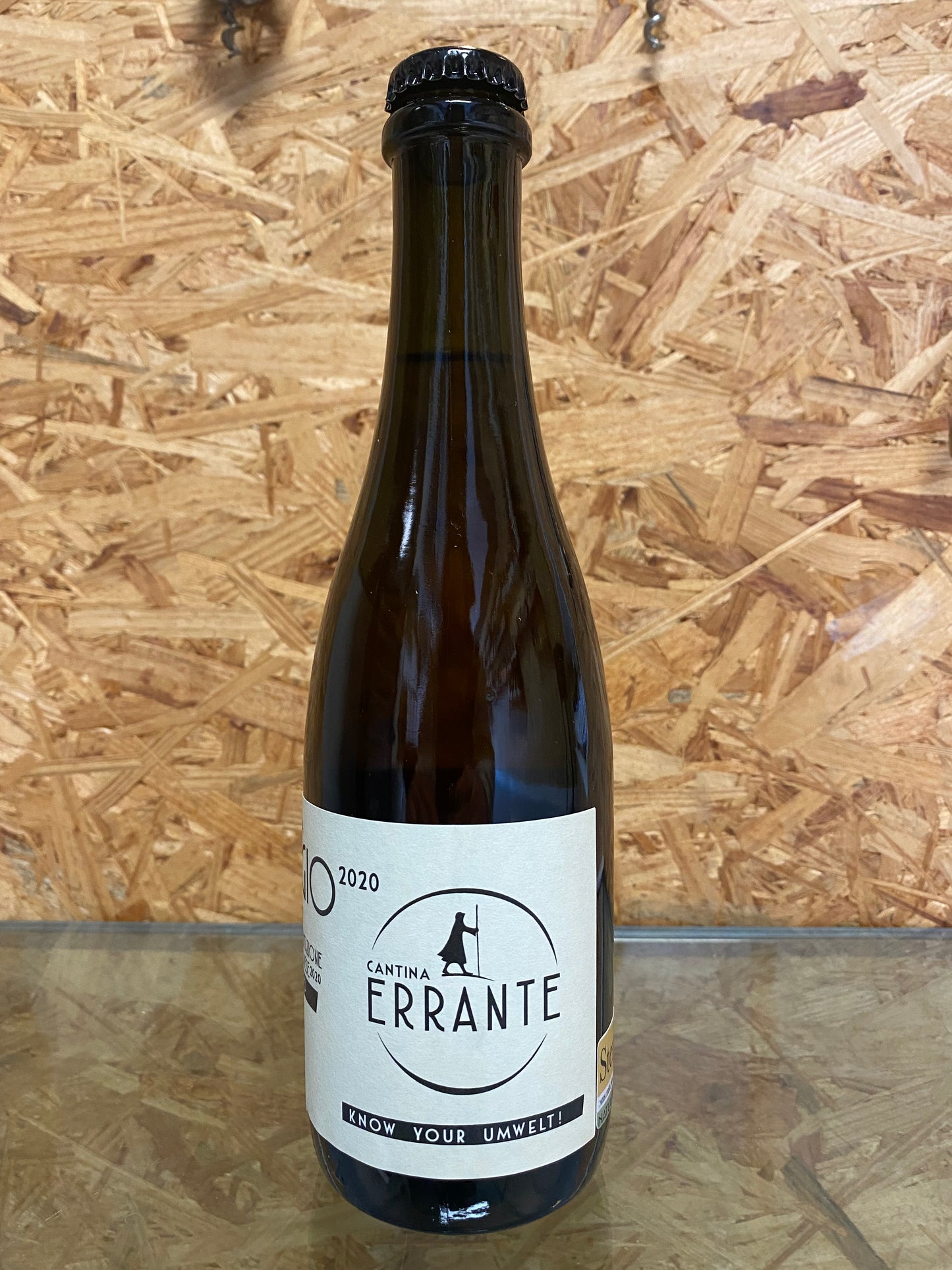 Cantina Errante Nonsangio 2020 37,5cl Sterk natuurlijk