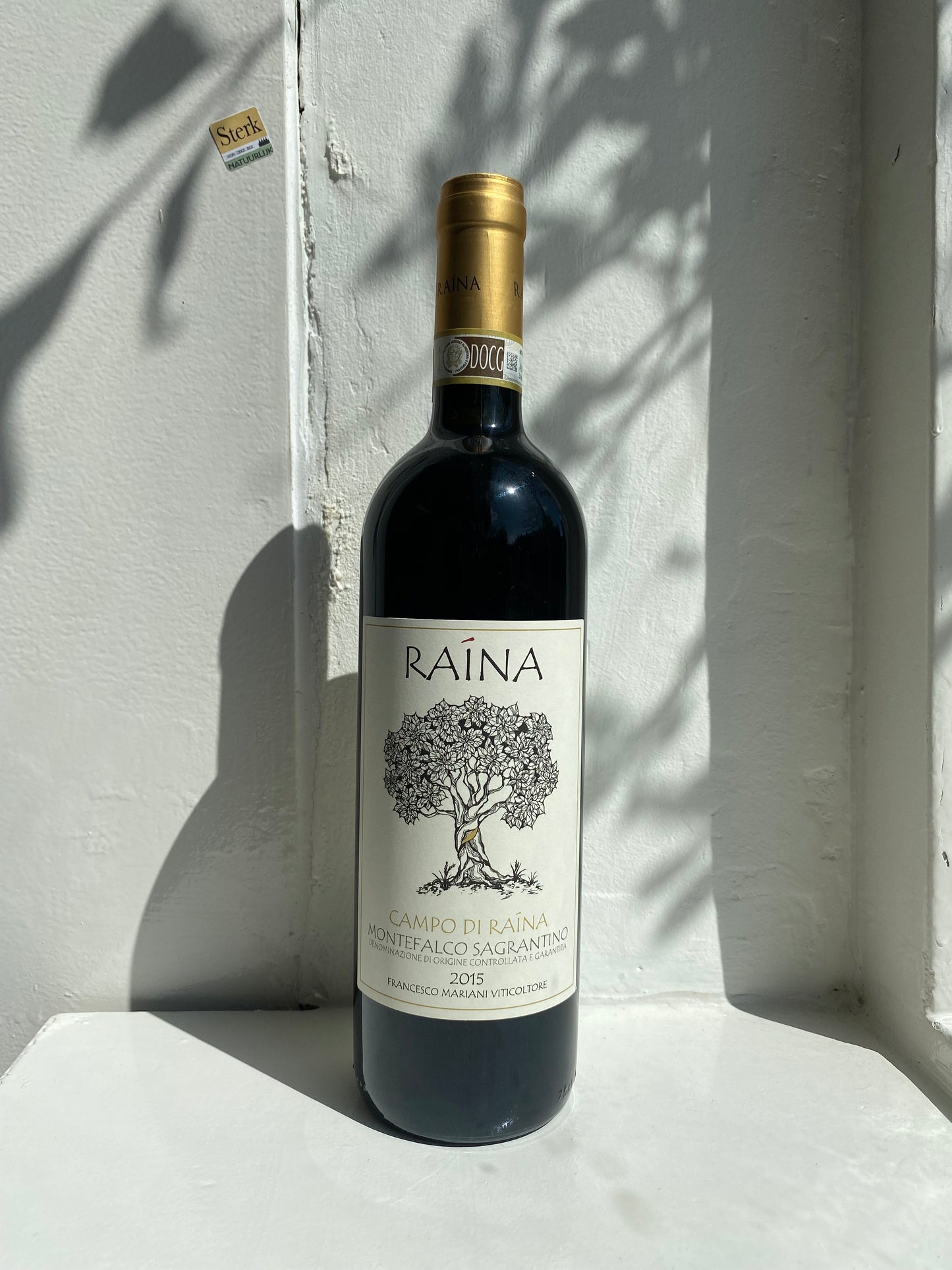 Raina Montefalco Sagrantino DOCG "Campo Di Raina" 2015 Sterk natuurlijk