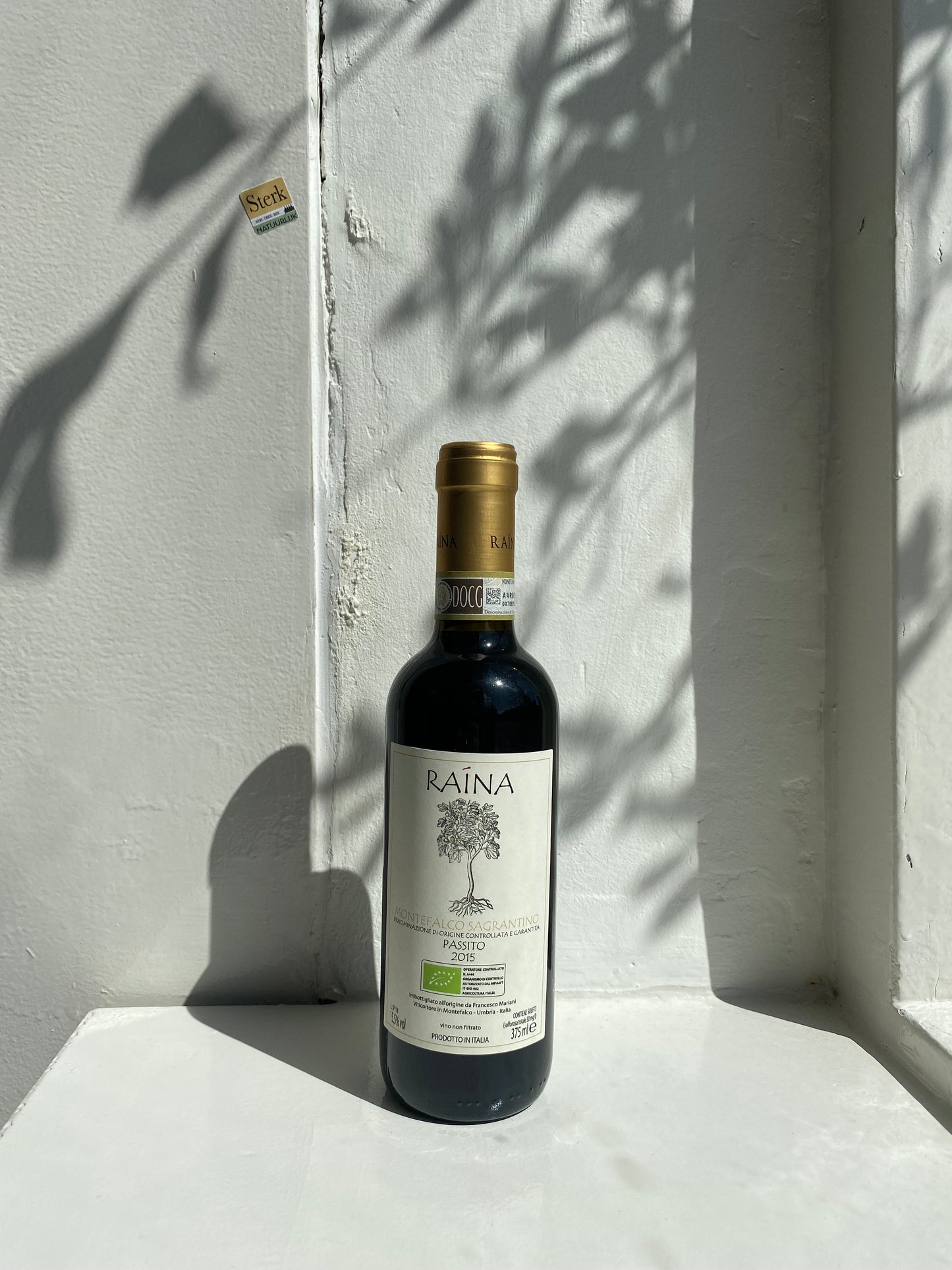 Raina Montefalco Sagrantino Passito 2015 DOCG Sterk natuurlijk
