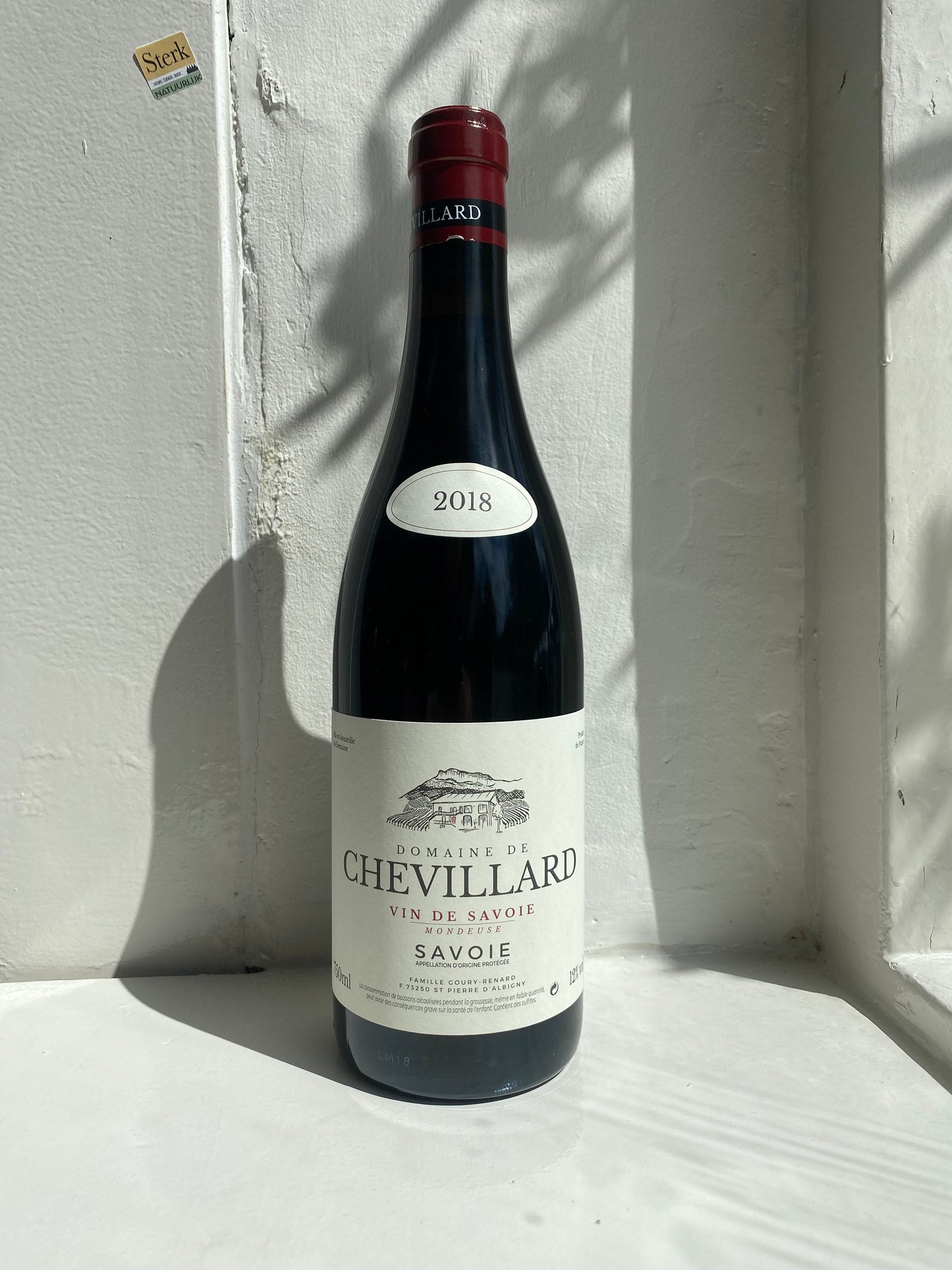Domaine de Chevillard Mondeuse 2018 Sterk natuurlijk