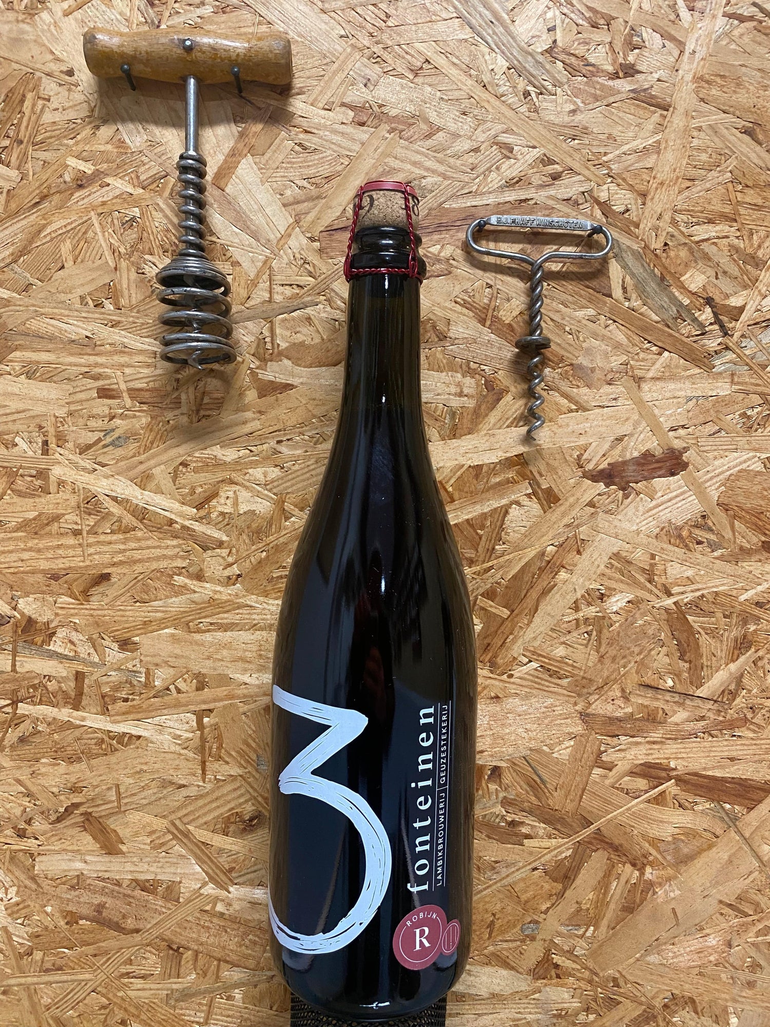 3 Fonteinen oude Kriek 37,5cl Sterk natuurlijk
