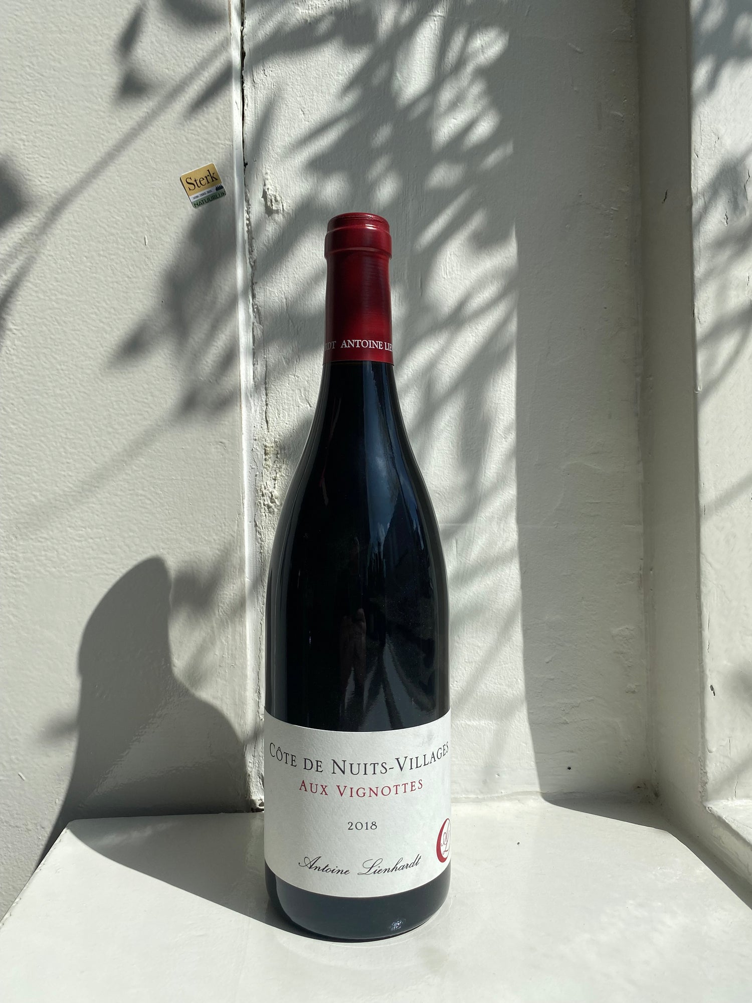 Antoine Lienhardt Côte de Nuits-Villages "Aux Vignottes" 2018 Sterk natuurlijk