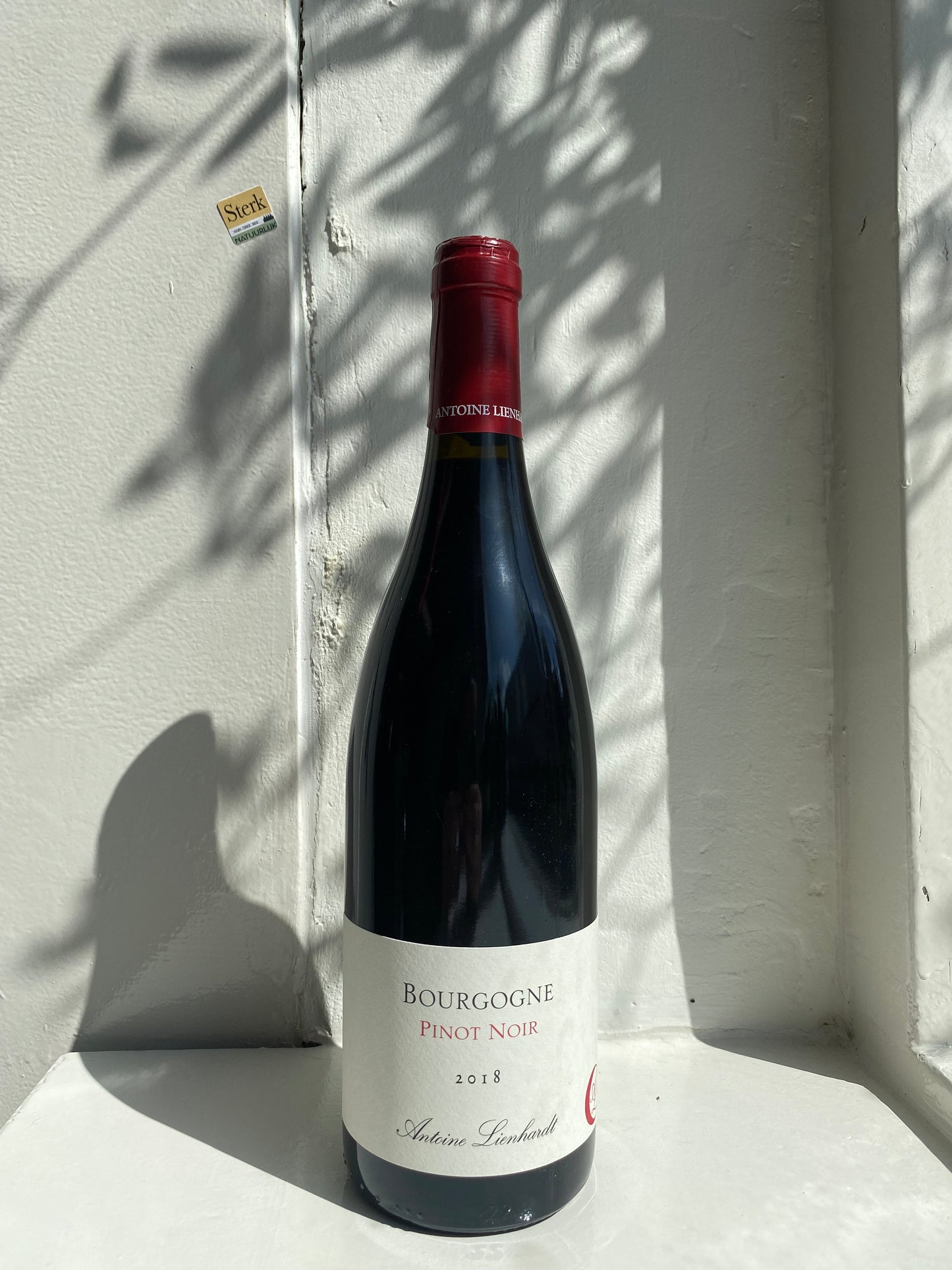 Antoine Lienhardt Bourgogne Pinot noir 2018 Sterk natuurlijk