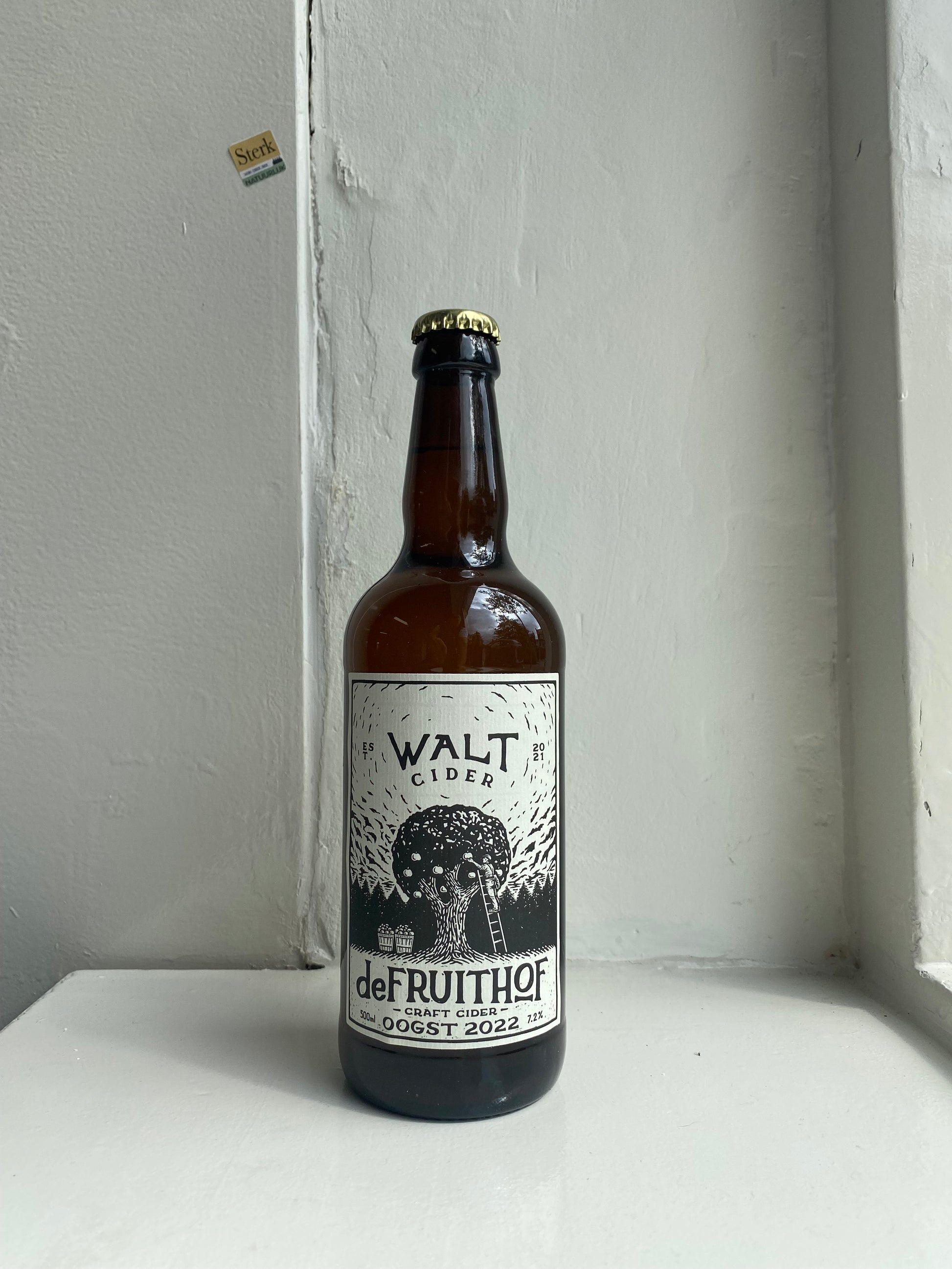 Walt cider Fruithof oogst 2021 Sterk natuurlijk